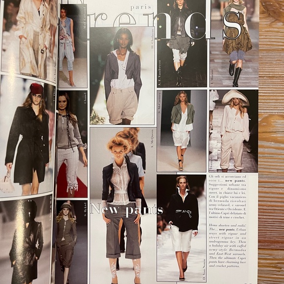 FASHION MAGAZINE BOOK MODA N.76 Spring Summer 2005 - Picture 14 of 16